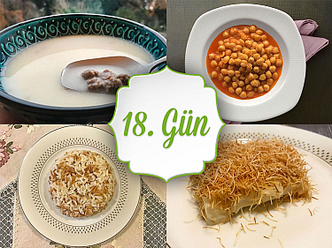 18. Gün İftar Menü