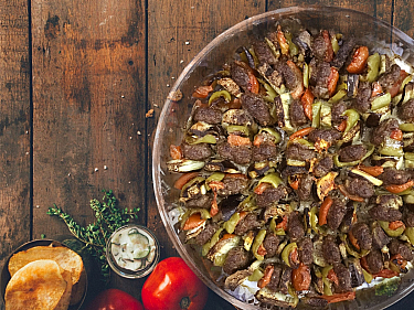 Köfteli Patlıcan Kebabı