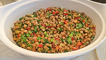 Yeşil Mercimek Salatası