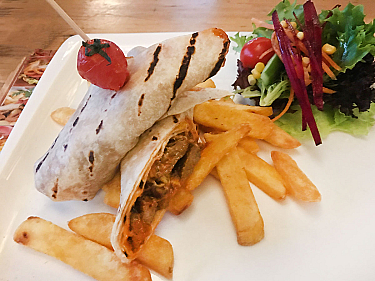 Salsa Soslu Etli Wrap